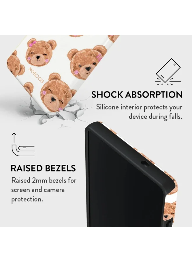 Mobcos Mobcos Samsung Galaxy S25 Ultra Teddy Bliss Mobcos Samsung Galaxy S25 Ultra Teddy Bliss Premium Case Compatible with Hybrid Dual-Layer Hard Shell + Silicone Protection - Scratch-Resistant Shockproof Mobile Cover  | Best Price UAE